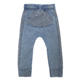 ACID BLAUWE DENIM JOGGER | COMFORTABEL BROEKJE | STOERE KINDERKLEDING