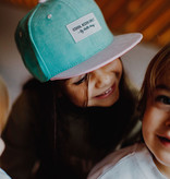 Hello Hossy CHILDREN'S CAP | SUEDE FABRIC CAP | LIGHT BLUE BABY CAP