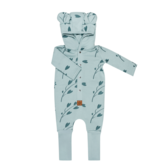 Zezuzulla BABYKLEDING MET OORTJES | JUMPSUIT MET CAPUCHON | WARME BABY ROMPER