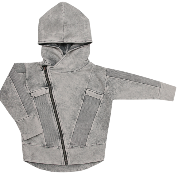 RAMONES HOODIE ACID GREY