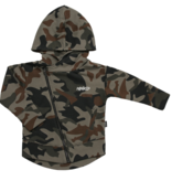 Minikid CAMOUFLAGE VEST VOOR KINDEREN | STOER VEST MET CAPUCHON | JONGENSKLEDING