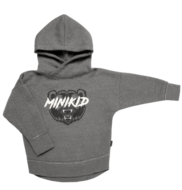 ROAR OVERSIZED HOODIE GREY