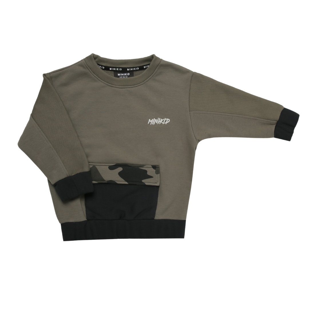 COOL SWEATER WITH CAMOUFLAGE DESIGN | COOL SWEATER FOR KIDS | MINIKID