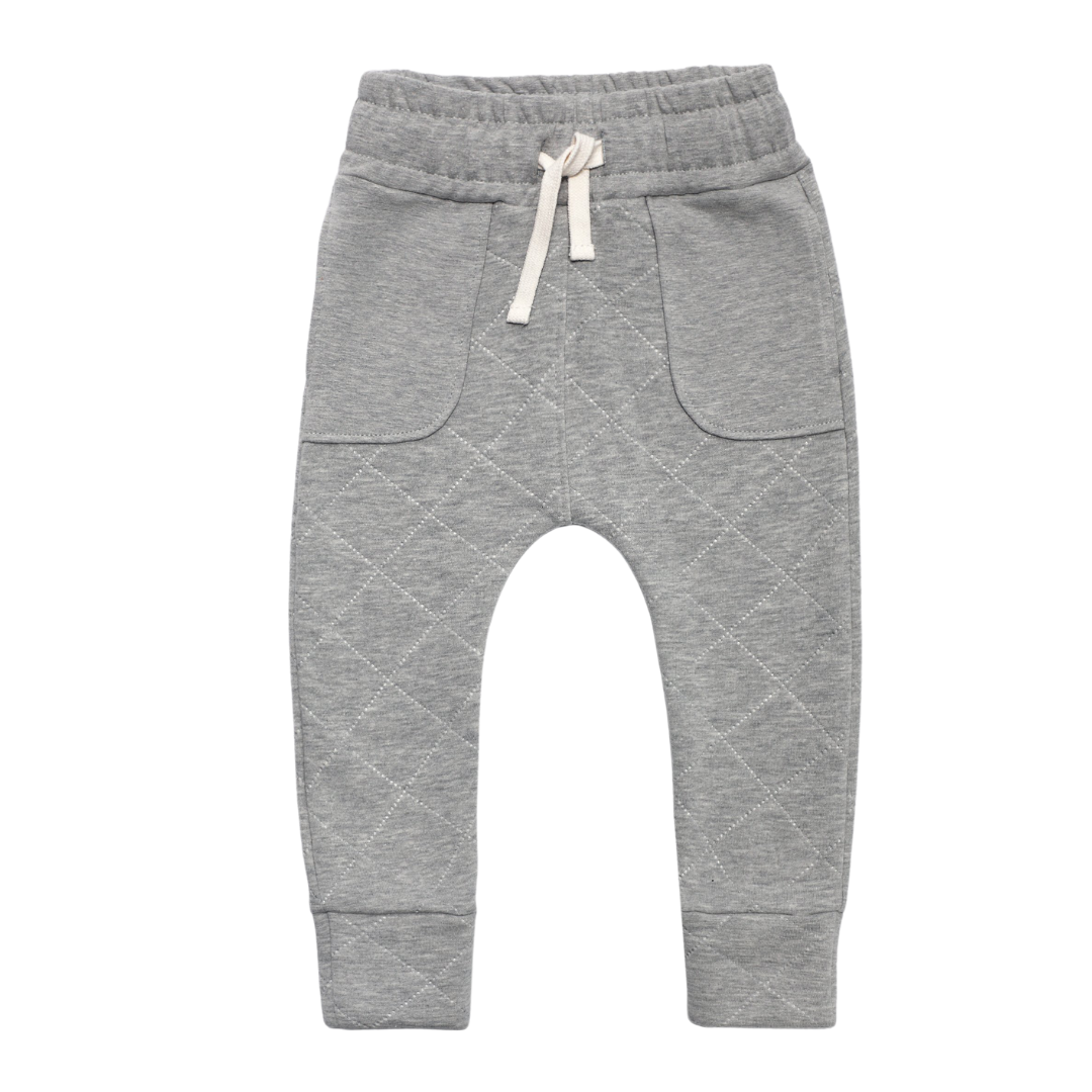 WARME GRIJZE JOGGING BROEK | COMFORTABEL BROEKJE | KINDERKLEDING