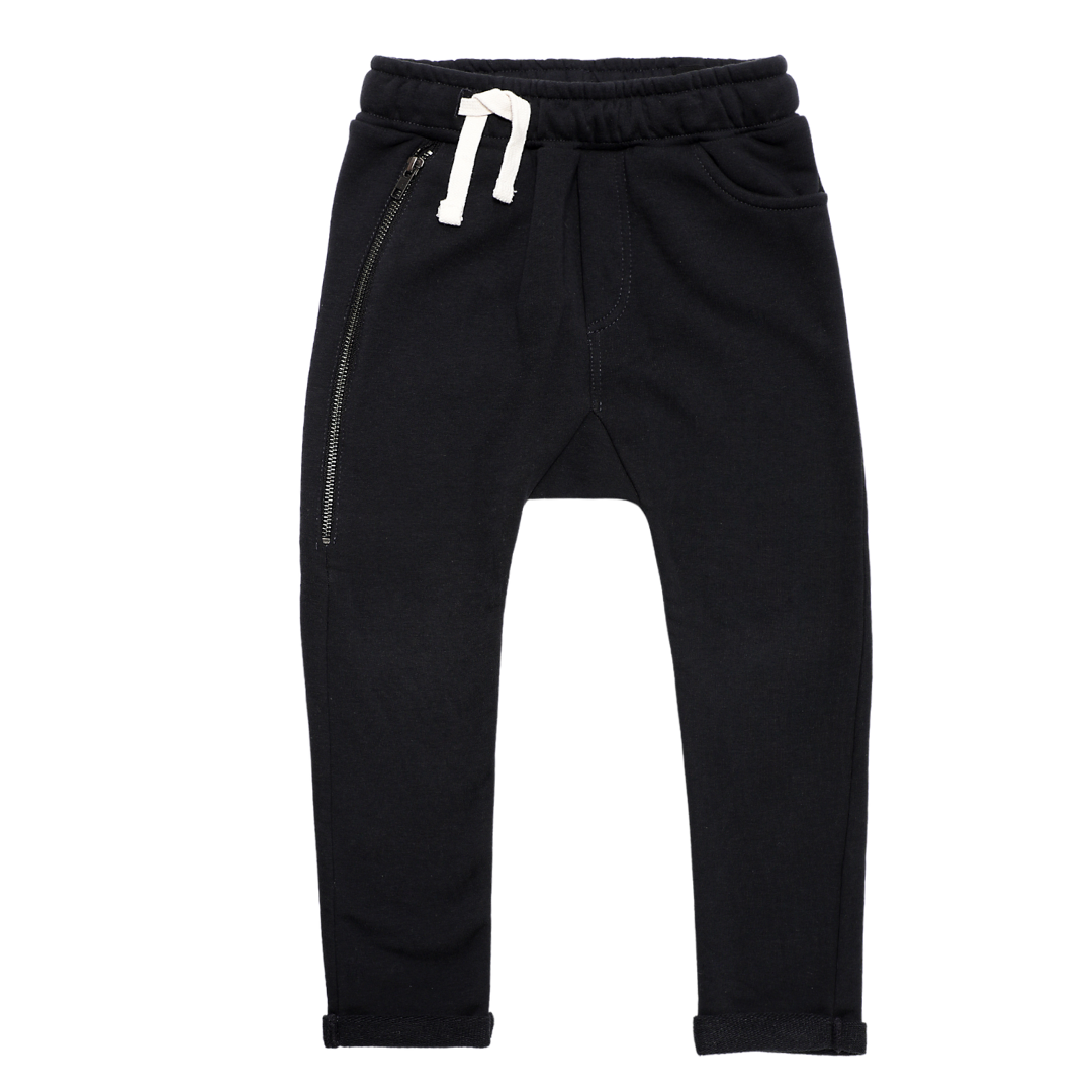 Minikid DARK GRAPHITE DENIM JOGGER | COMFORTABLE PANTS | COOL KIDS CLOTHING