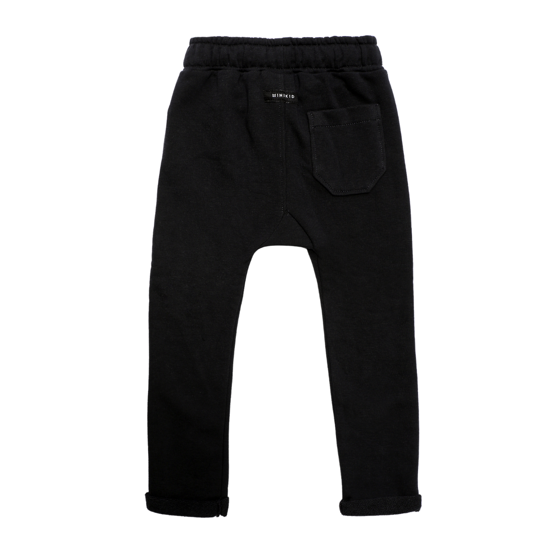 Minikid BLACK JOGGER | COMFORTABLE PANTS | COOL KIDS CLOTHING