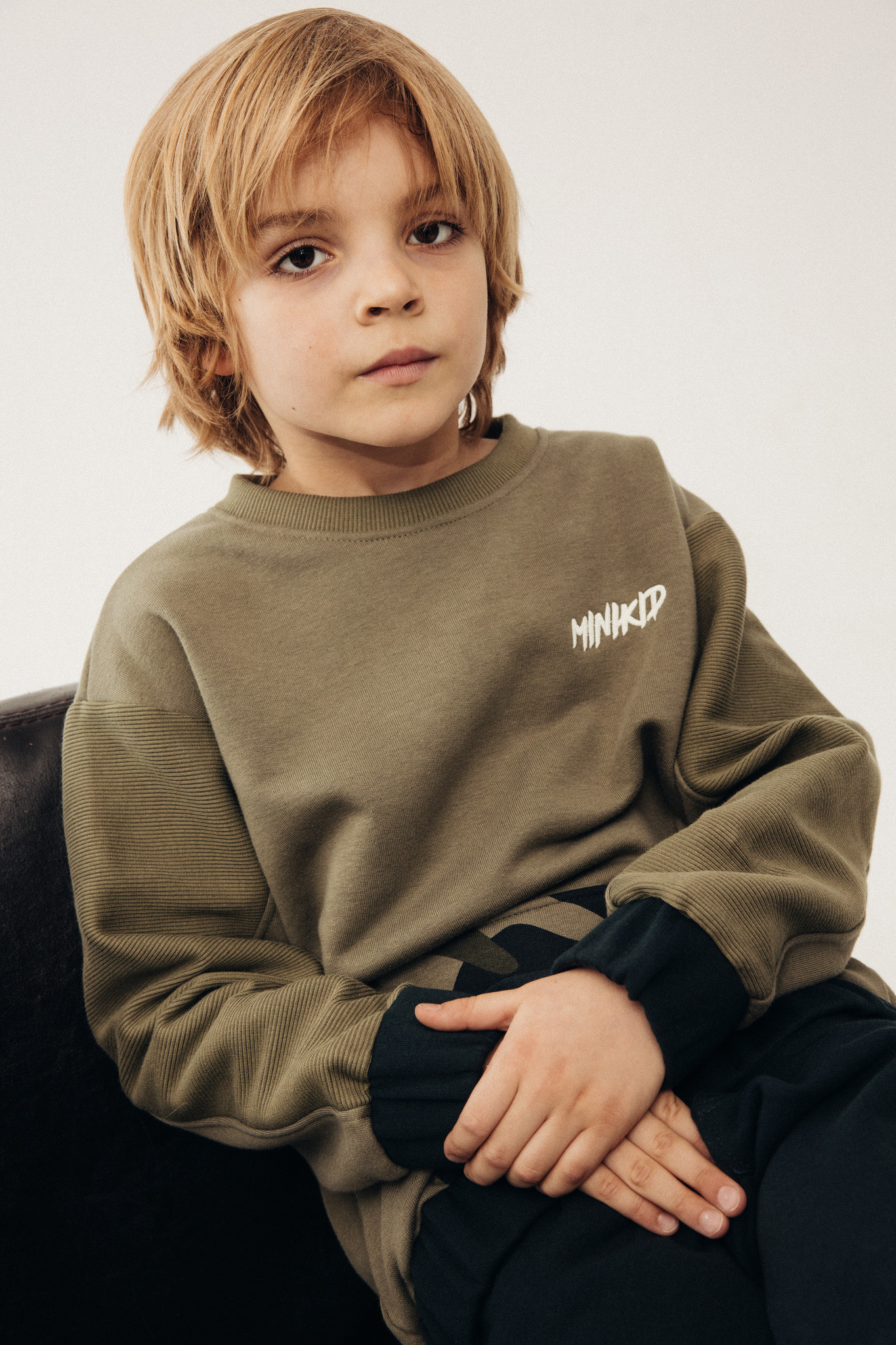 Minikid STOERE SWEATER  MET CAMOUFLAGE PRINT |  COOLE TRUI VOOR KINDEREN | MINIKID