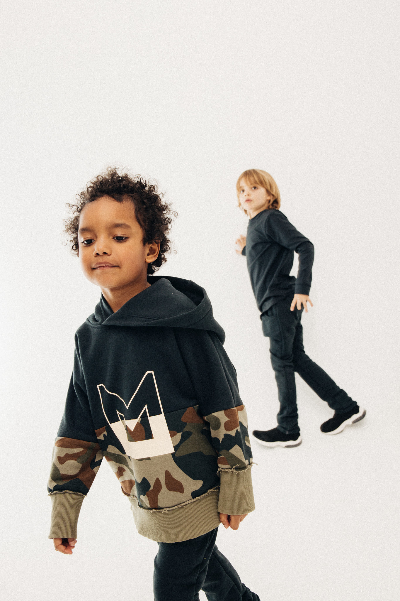 Minikid CAMOUFLAGE HOODIE | SWEATER MET CAPUCHON | STOERE JONGENSKLEDING