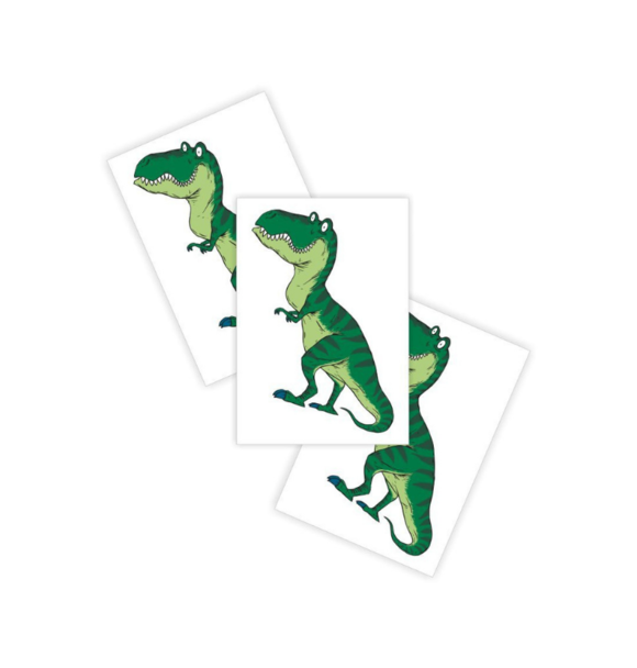 Ducky Street T-REX TATOO (3x)