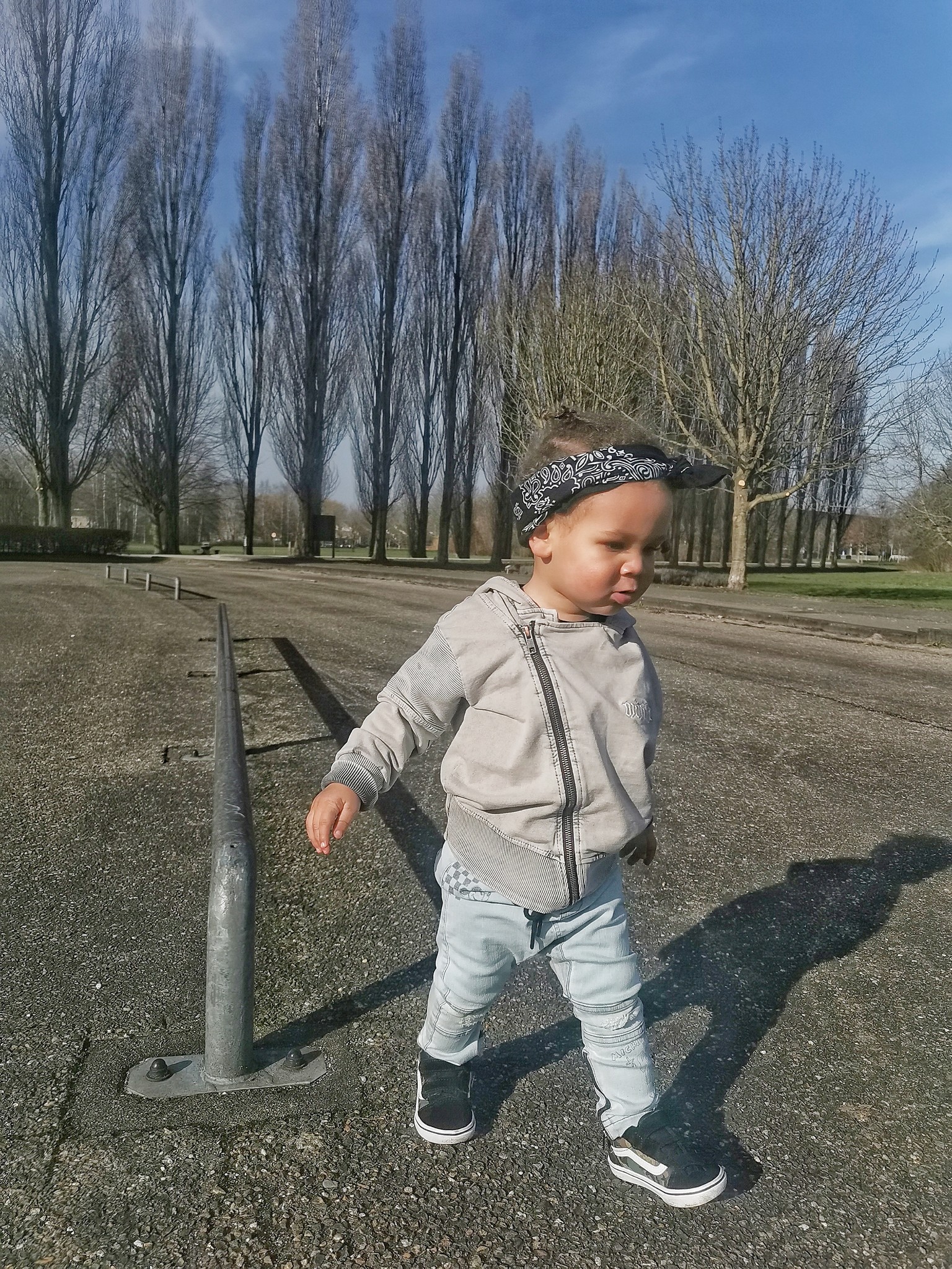 CHILDREN'S GRAY HOODIE | BAD CARDIGAN WITH HOOD | MINIKID