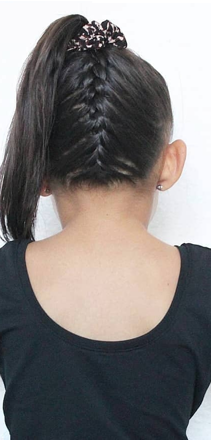 ZWART SHIRT MET LAGE RUG | ZWART SHIRT MET LANGE MOUWEN | MEISJESKLEDING