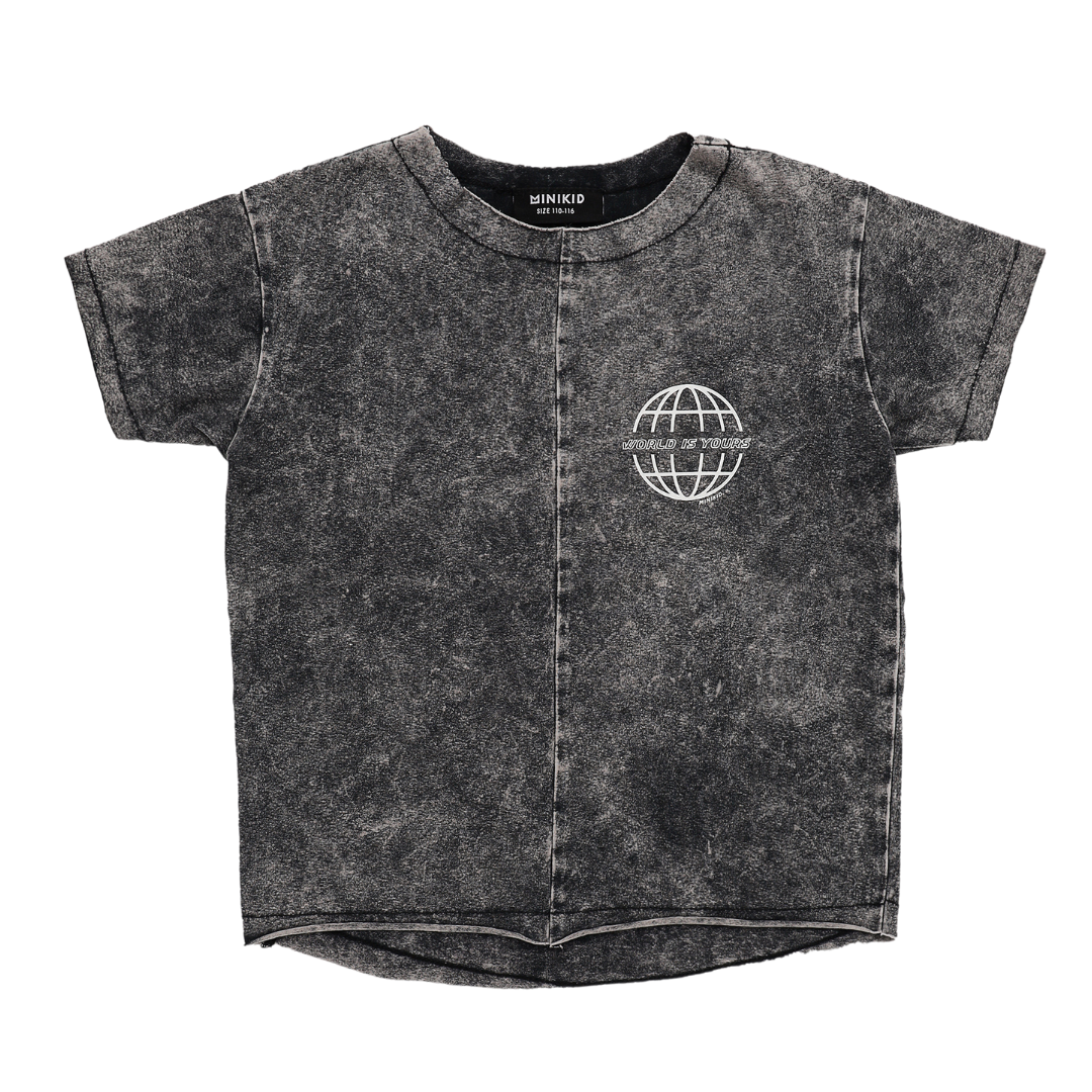 Minikid GREY KIDS T-SHIRT | STREETSTYLE CHILDREN'S CLOTHING | MINIKID