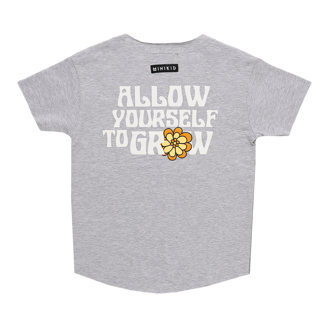 GRIJS T-SHIRT VOOR KINDEREN | STREETSTYLE KINDERKLEDING | MINIKID