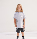 Minikid  GRAY T-SHIRT WITH HOOD | CLOTHING FOR BOYS | CHILDREN'S CLOTHING
