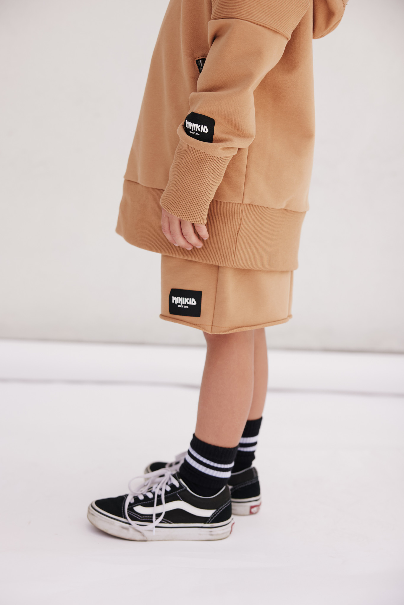BROWN HOODIE FOR CHILDREN | COOL CARDIGAN WITH HOOD | MINIKID