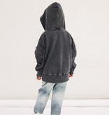 BLACK JACKET FOR CHILDREN | COOL JACKET WITH HOOD | MINIKID