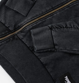 ZWART VEST VOOR KINDEREN | STOER VEST MET CAPUCHON | MINIKID