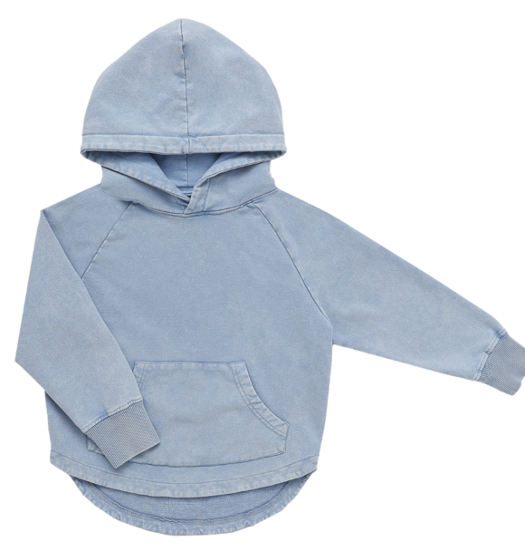 Minikid HOODIE VINTAGE BLUE