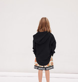 ZWARTE HOODIE | SWEATER MET CAPUCHON | STOERE KINDERKLEDING