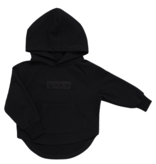 ZWARTE HOODIE | SWEATER MET CAPUCHON | STOERE KINDERKLEDING