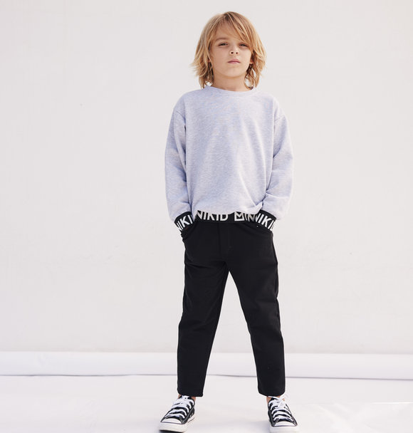 Minikid PANTS COMFORT FIT BLACK