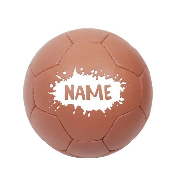 VanPauline BALL OLD CORAL SPLATTER + NAME