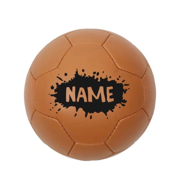 VanPauline BALL CARAMEL SPLATTER + NAME