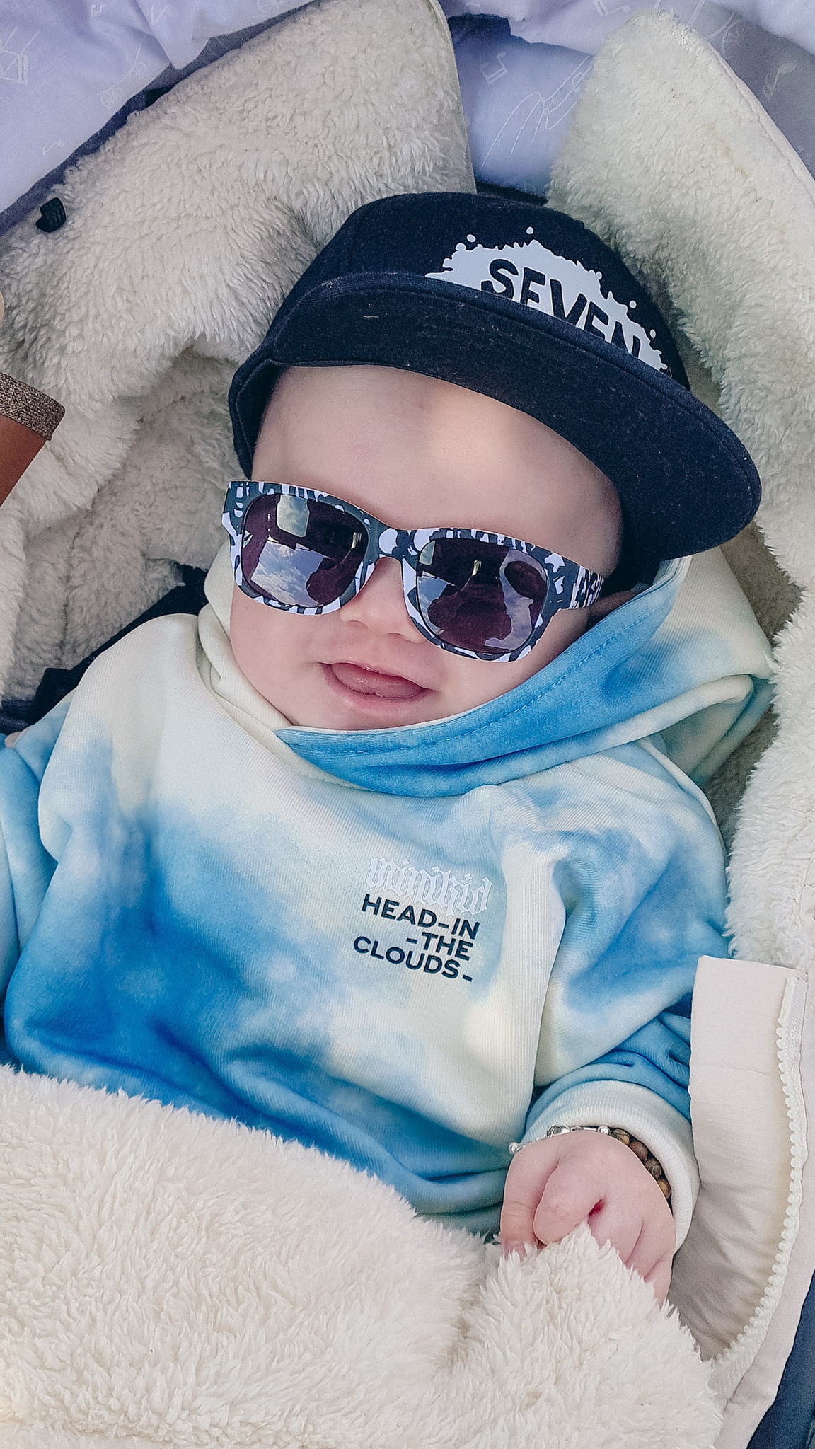 ZWART WIT ZONNEBRIL | ZONNEBRIL VOOR JONGENS | VANPAULINE