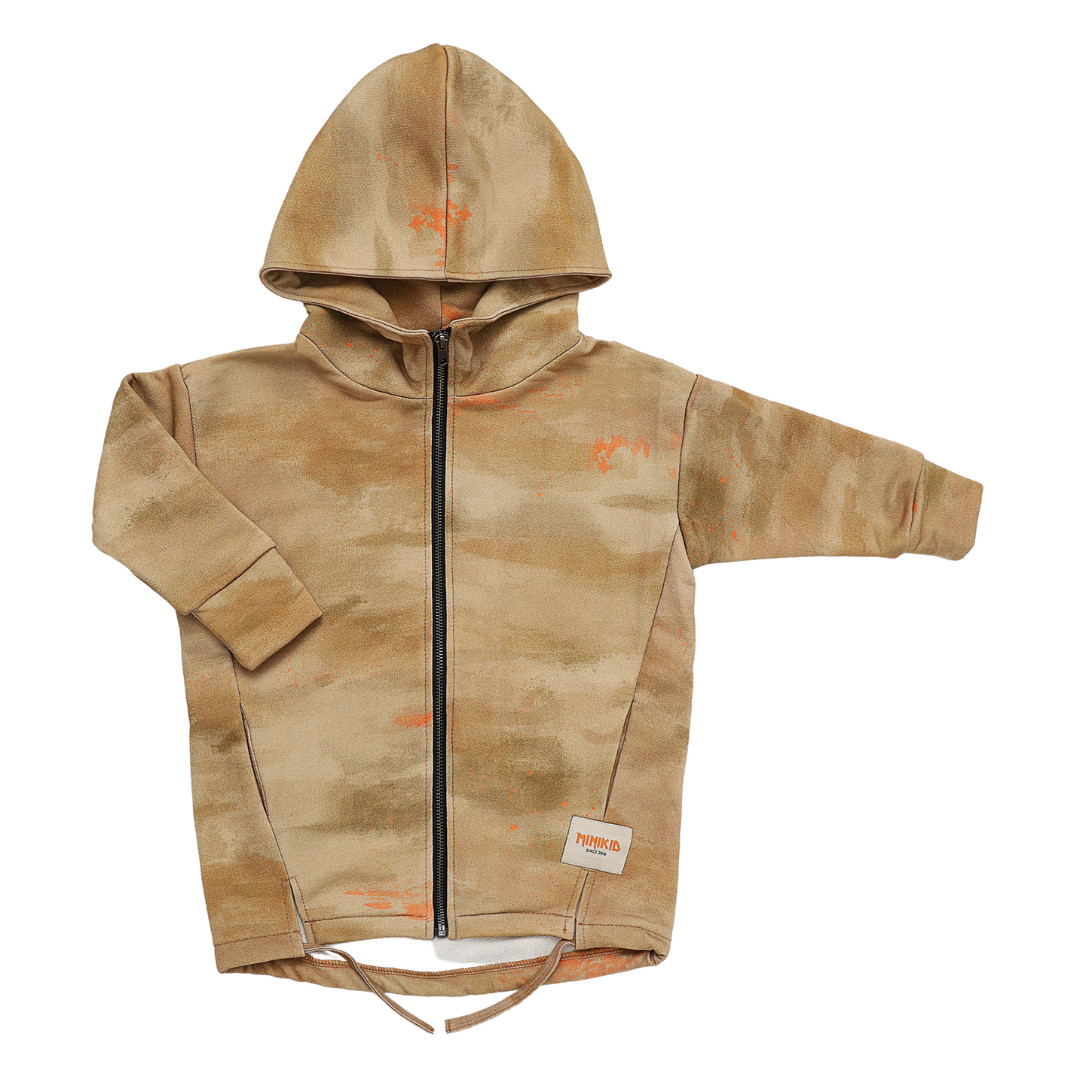 LONG CARDIGAN WITH HOOD | TIE DYE VEST | COOL CHILDREN'S CLOTHING