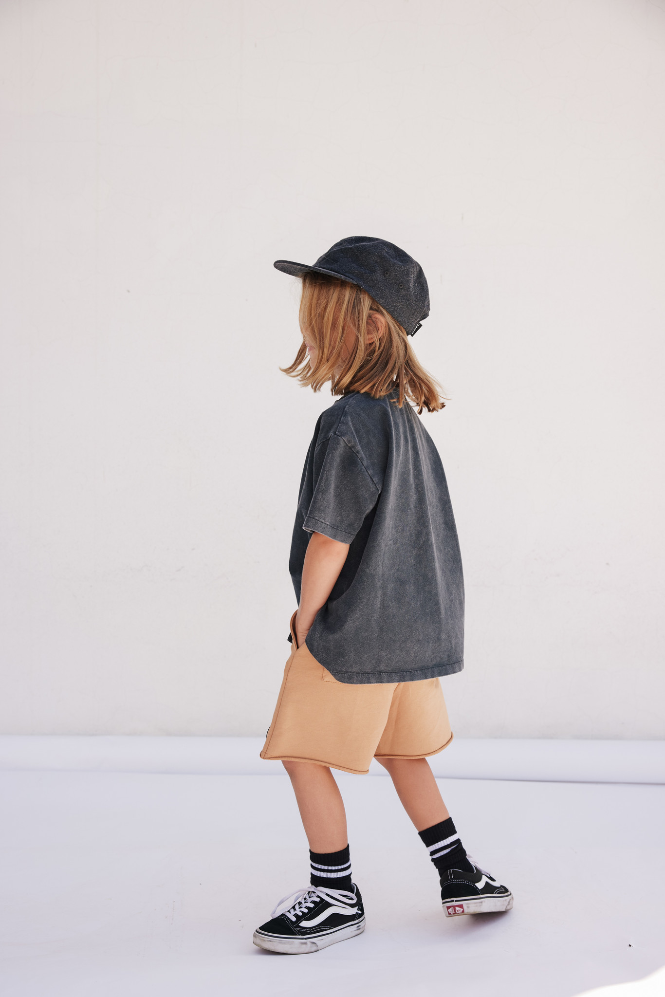 Minikid VINTAGE BLACK OVERSIZED T-SHIRT | STREETWEAR BOYS CLOTHING | MINIKID