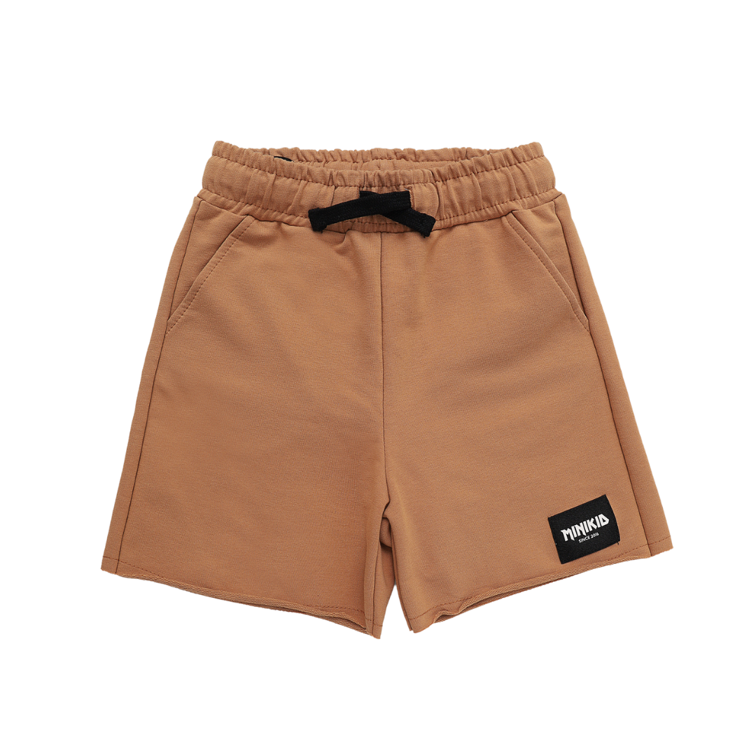 CAMEL BRUINE KORTE BROEK  | STOERE SHORTS | KINDERKLEDING