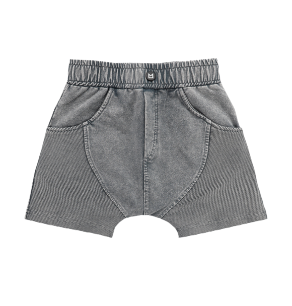 Minikid VINTAGE GREY PANEL SHORTS