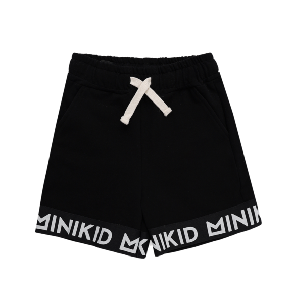 Minikid TAPE SHORTS BLACK