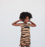 Minikid COOL DRESS WITH TIGER PRINT | DRESS FOR GIRLS | GIRLS CLOTHING