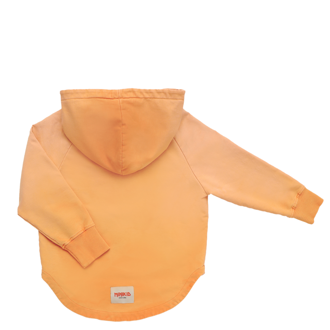 ORANJE TRUI | HOODIE MET DIP DYE PRINT | STOERE KINDERKLEDING