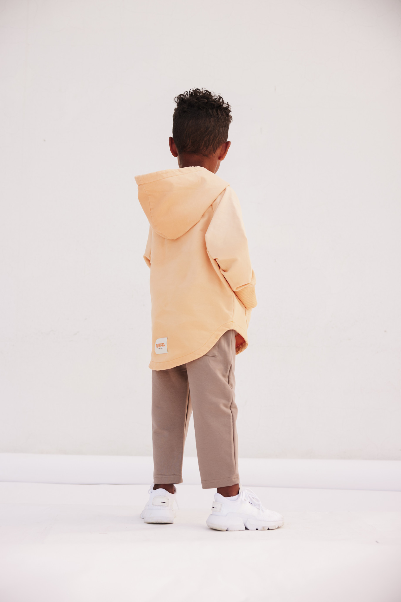 ORANGE SWEATER | HOODIE WITH DIP DYE PRINT | COOL CHILDREN'S CLOTHING