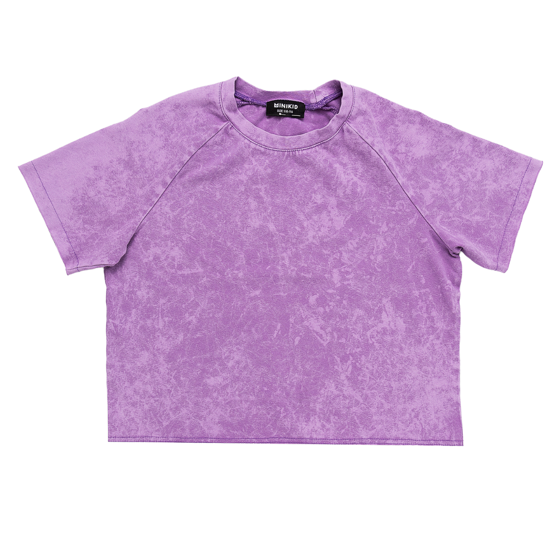 Minikid PURPLE OVERSIZED T-SHIRT | STREETWEAR CHILDREN'S CLOTHING | MINIKID