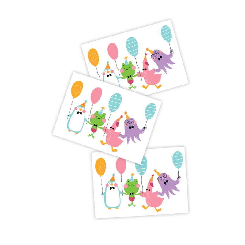 BIRTHDAY TATTOO | CHILDREN'S TATTOO | DUCKY STREET