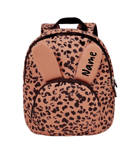 VanPauline BACKPACK BUNNY  CORAL LEOPARD + NAAM