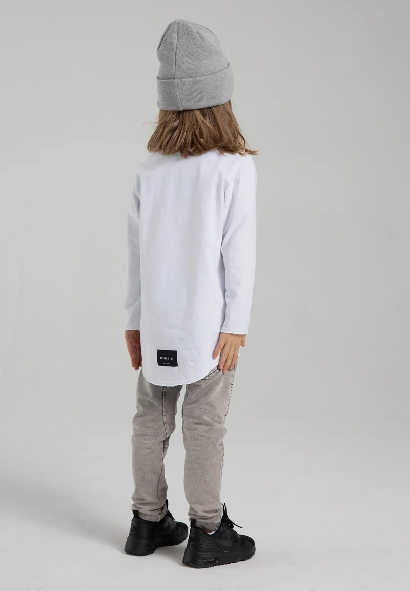 GRIJZE JEANS  | STOERE JOGGER MET WASHING | KINDERKLEDING ONLINE