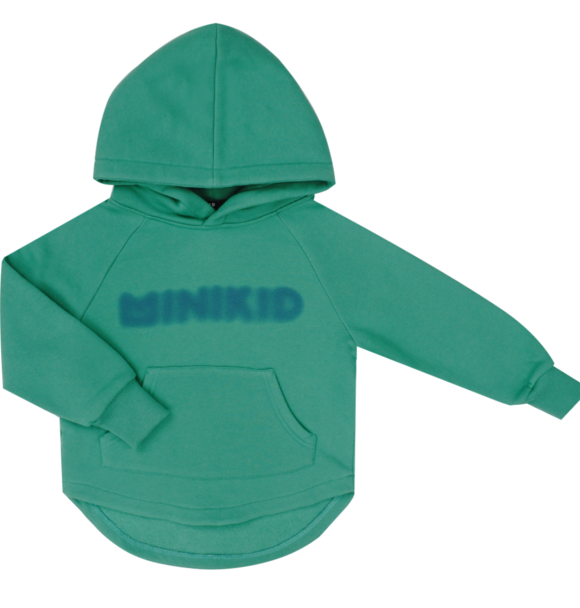 HOODIE BLUR GREEN