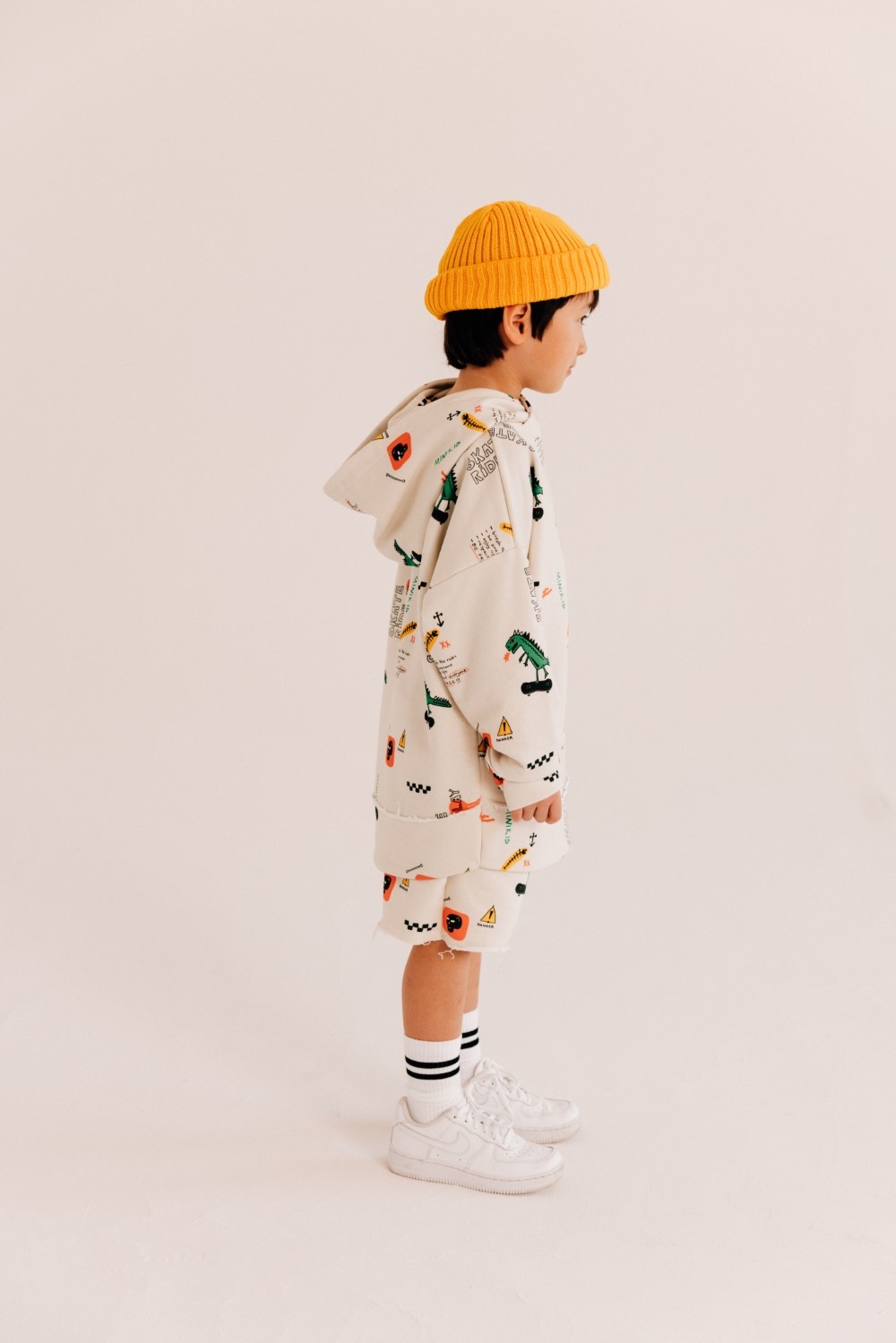 DINO HOODIE | SKATE SWEATER MET CAPUCHON | STOERE JONGENSKLEDING