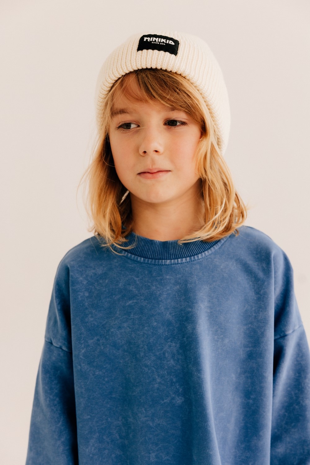 Minikid ACID BLUE SWEATER | UNISEX SWEATER | Tough KIDS CLOTHING