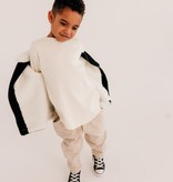 STREETWEAR VOOR KINDEREN | CREME WITTE LONGSLEEVE | MINIKID KINDERKLEDING