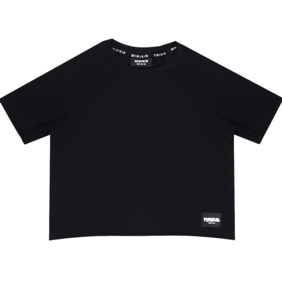 Minikid OVERSIZED T-SHIRT  BLACK M