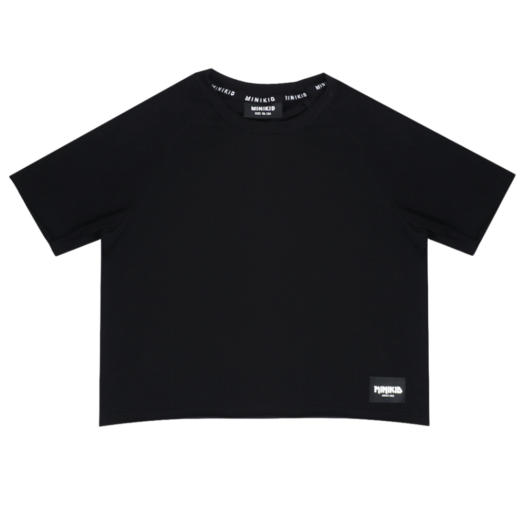 Minikid BLACK OVERSIZED T-SHIRT | STREETWEAR CHILDREN'S CLOTHING | MINIKID