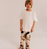 Minikid CREAM WHITE OVERSIZED T-SHIRT | STREETWEAR CHILDREN'S CLOTHING | MINIKID