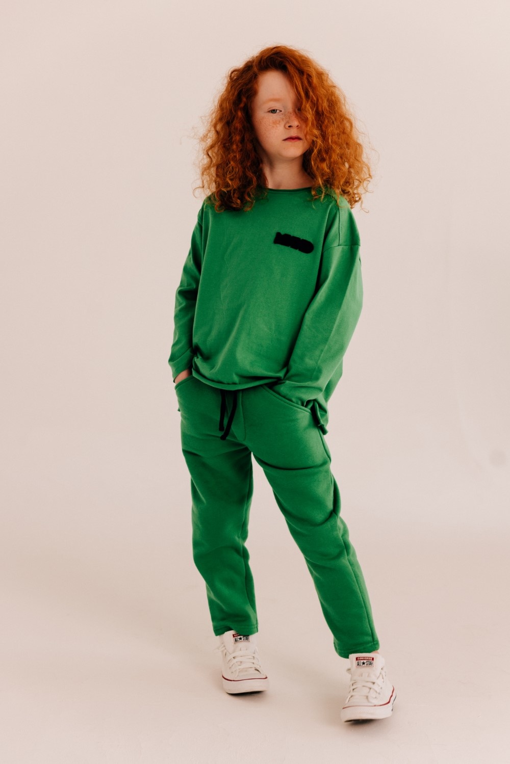 GROENE BROEK | COMFORTABEL BROEKJE | KINDERKLEDING