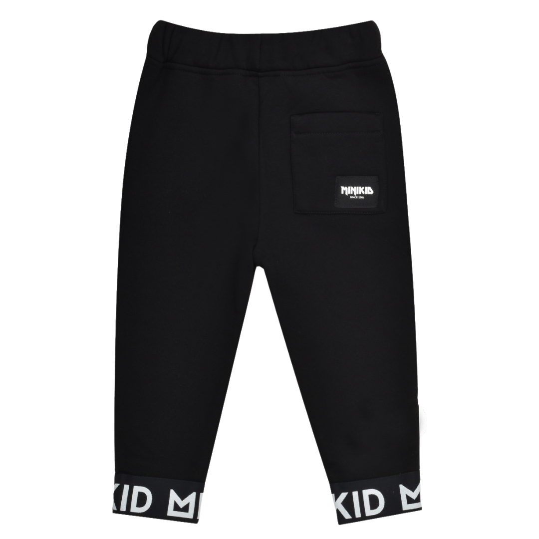 Minikid ZWARTE STOERE BROEK | COMFORTABEL BROEKJE | KINDERKLEDING