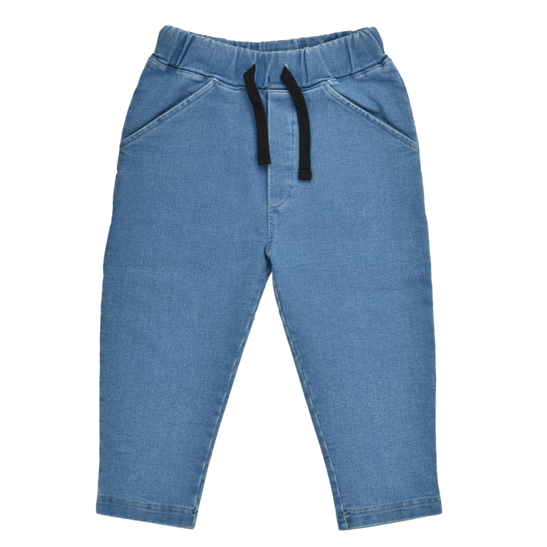 Minikid BLAUWE STOERE BROEK | COMFORTABEL BROEKJE | KINDERKLEDING